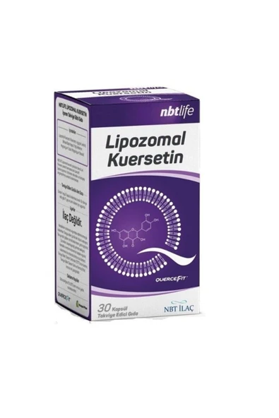 NBT Life Lipozomal Kuersetin 30 Kapsül ürün görseli 1