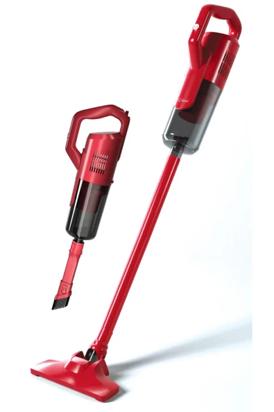 Kiwi Kvc-4109 2'si 1 Arada Kırmızı El Tipi ve Dikey Elektrikli Süpürge ürün görseli 1