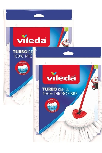 Vileda Easywring Clean Turbo Paspas Yedek X 2 Adet ürün görseli 1