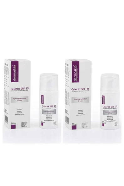 DERMOSKİN 2 Adet Celeritt Spf 25  Krem 8697796000240 ürün görseli 1