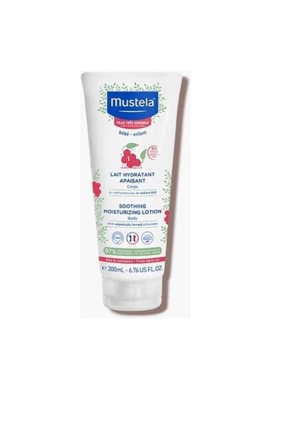 Mustela Çok Hassas Ciltler Için Nemlendirici Vücut Losyonu 200 ml ürün görseli 1