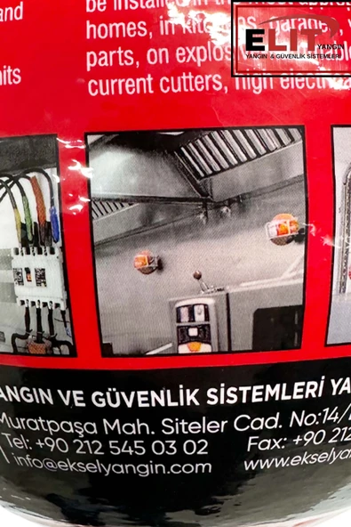 Yangın Söndürme Topu ABC Tozlu - Resim 3