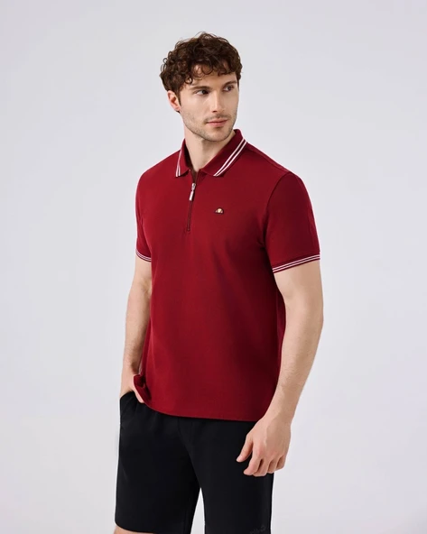 Ellesse 6SM5051-TRD Erkek Polo Yaka Tişört - Kırmızı ürün görseli 1
