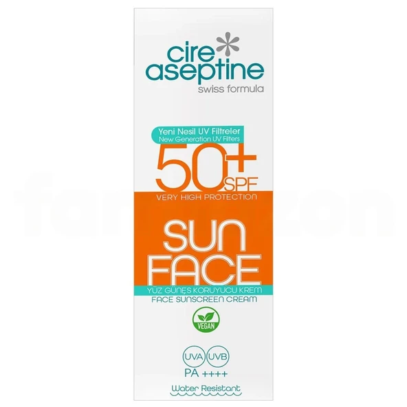 Cire Aseptine Yüz Güneş Koruyucu Krem SPF50+ 60 ml ürün görseli 1