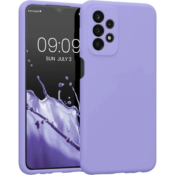 Samsung Galaxy A23 4g Kılıf First Silikon - Lila ürün görseli 1