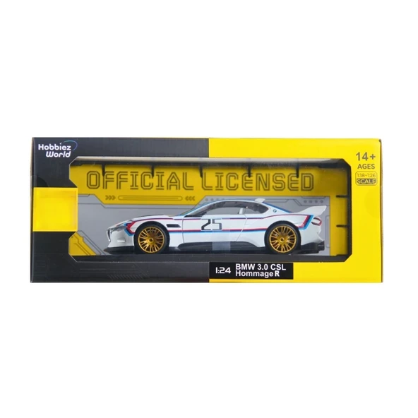 1/24 BMW 3.0 CSL Hommage R Model Araba ürün görseli 1