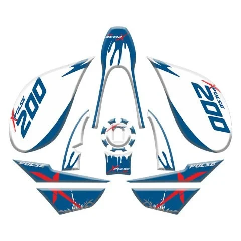 Hero Xpulse 200 2020 - 2025 Uyumlu Tank Pad Set 001 ürün görseli 1