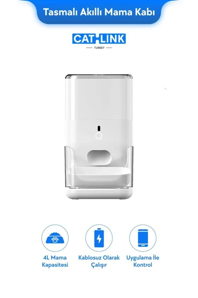 Dogness Kedi Köpek Otomatik Mama Kabı Pro 4 Litre ürün görseli 1