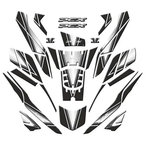 Honda PCX 2025 Uyumlu Tank Pad Set 002 ürün görseli 1