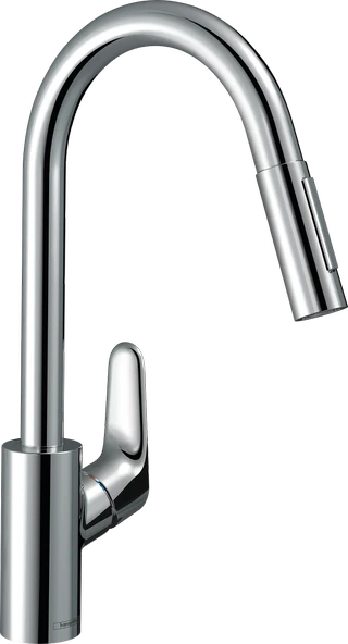 HANSGROHE Focus M41 Tek Kollu Eviye Bataryası ürün görseli 1