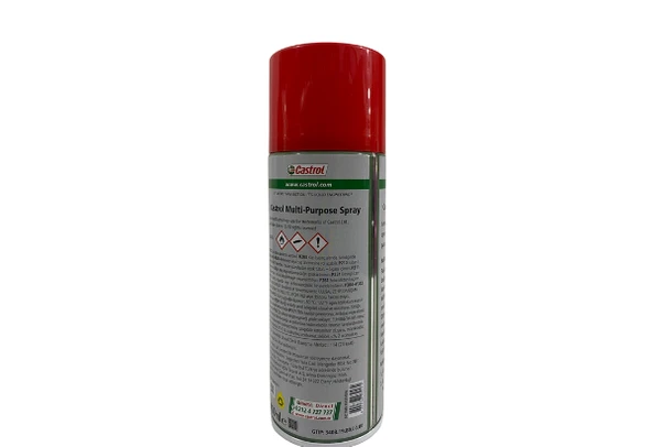 Castrol Çok Amaçlı Sprey 400 ml - Resim 2