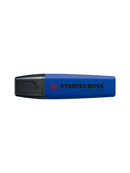 STABILO BOSS FOSFORLU KALEM WILDFLOWERS SAKS MAVI ürün görseli 1