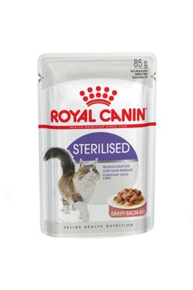 ROYAL CANİN STERİLİSED KEDİ YAŞ MAMASI 85GR ürün görseli 1