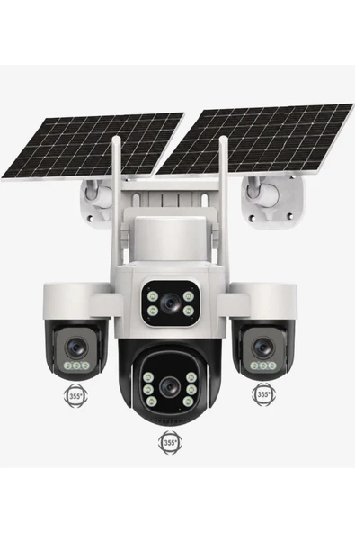 İnox X24 6 motorlu 4 Kameralı 4G solar Kamera AOV 7/24 Kayıt ürün görseli 1