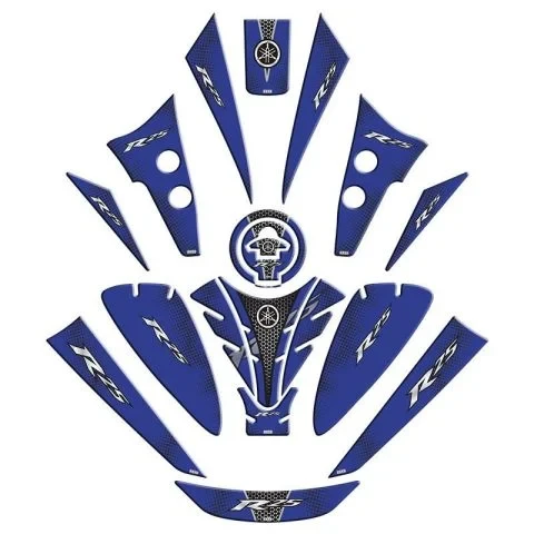 Yamaha R25 2019 - 2024 Uyumlu Tank Pad Set 004 ürün görseli 1