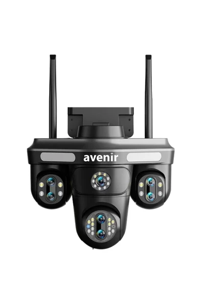 AV-S316X3 3'LÜ 10X OPTİK ZOOMLU 16MP 4 KAMERALI 3 PTZ Lİ WİFİ Lİ KAMERA ürün görseli 1