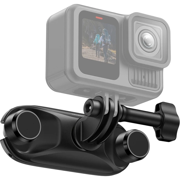 Telesın Aksiyon Kameralar Için Sırt Çantası Montaj Kiti (Djı, INSTA360, Gopro Uyumlu) ürün görseli 1