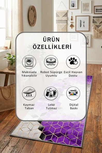 Yıkanabilir Yolluk - Resim 2