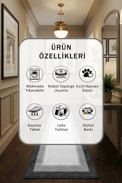 Yıkanabilir Yolluk - Resim 2