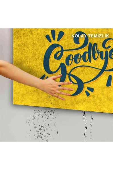 Dekoratif Kapı Önü Paspası - Kaymaz Taban (83) - Resim 5