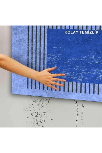 Dekoratif Kapı Önü Paspası - Kaymaz Taban (202) - Resim 5