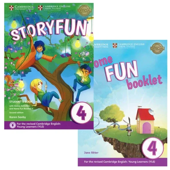 STORYFUN for Movers Level 4 Student's Book (2nd Second Edition) with Audio and Home Fun Booklet 4 ürün görseli 1