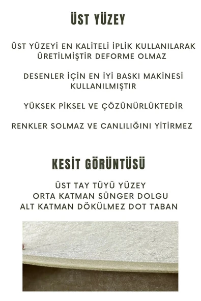 Yıkanabilir Yolluk - Resim 8