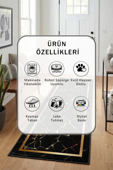Yıkanabilir Yolluk - Resim 2