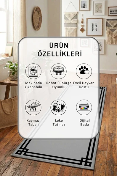Yıkanabilir Yolluk - Resim 2