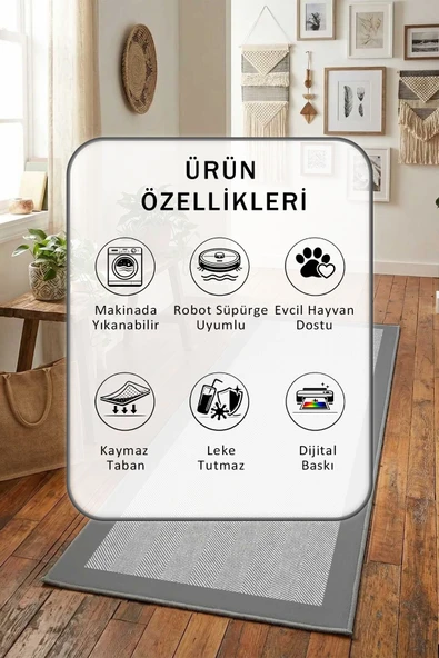 Yıkanabilir Yolluk - Resim 2