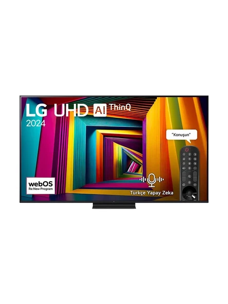 LG 55UT9100 55" 139 Ekran Uydu Alıcılı 4K Ultra HD Smart LED TV ürün görseli 1