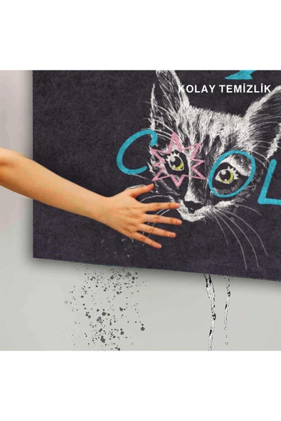 Dekoratif Kapı Önü Paspası - Kaymaz Taban (217) - Resim 5
