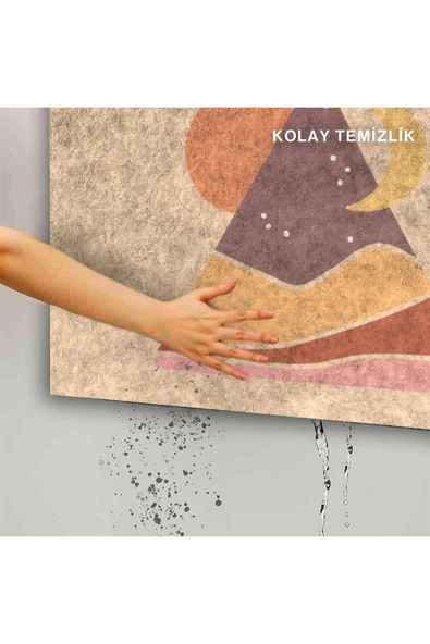 Dekoratif Kapı Önü Paspası - Kaymaz Taban (200) - Resim 5