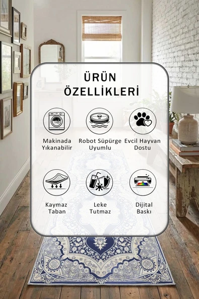 Yıkanabilir Yolluk - Resim 2