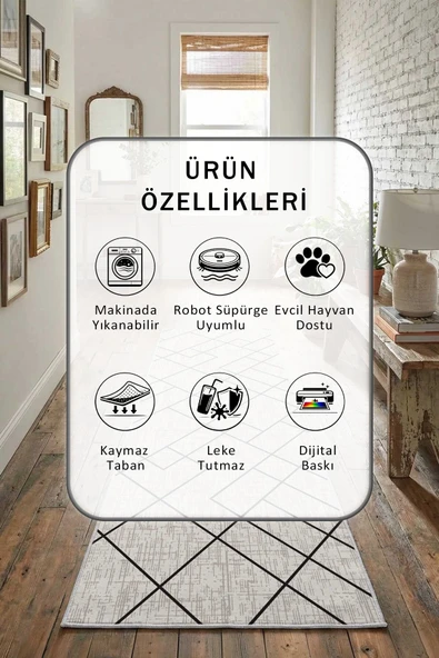 Yıkanabilir Yolluk - Resim 2