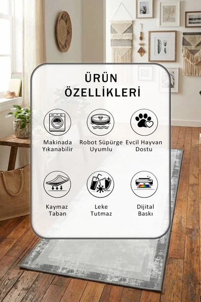 Yıkanabilir Yolluk - Resim 2