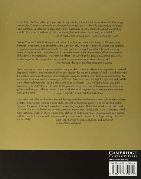 The Art of Electronics 3rd Edition Horowitz Hill - Resim 2