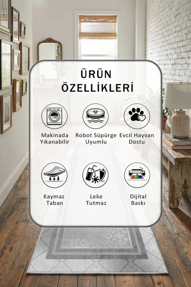 Yıkanabilir Yolluk - Resim 2