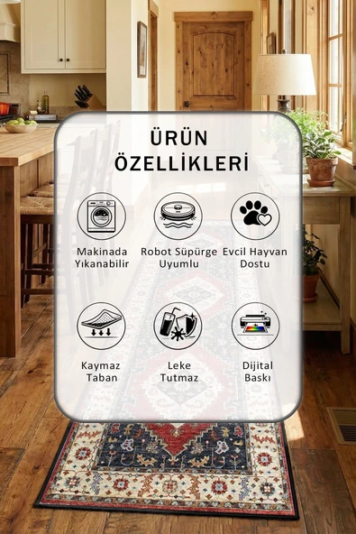 Yıkanabilir Mutfak Halısı - Resim 2