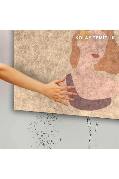 Dekoratif Kapı Önü Paspası - Kaymaz Taban (201) - Resim 5