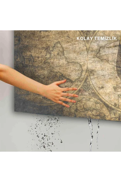 Dekoratif Kapı Önü Paspası - Kaymaz Taban (238) - Resim 5