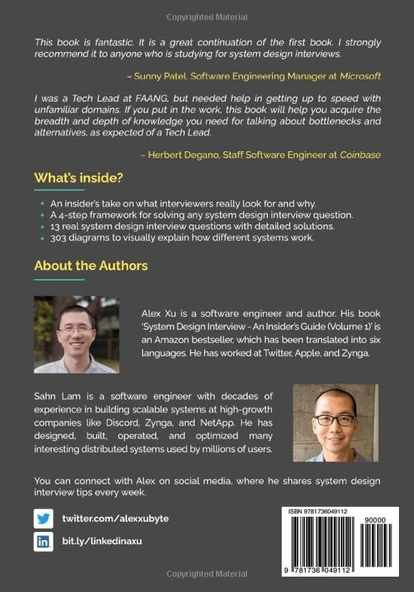 System Design Interview – An Insider's Guide: Volume 2 Alex Xu - Resim 2