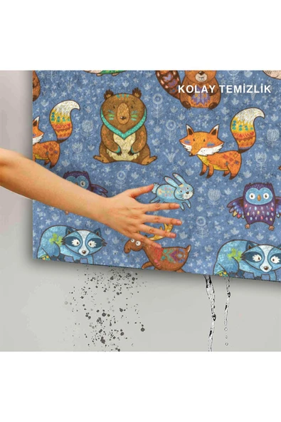Dekoratif Kapı Önü Paspası - Kaymaz Taban (224) - Resim 5