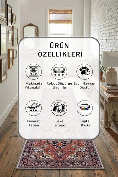 A-19 Yıkanabilir Yolluk - Resim 2