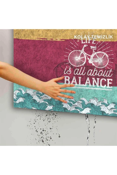 Dekoratif Kapı Önü Paspası - Kaymaz Taban (232) - Resim 5