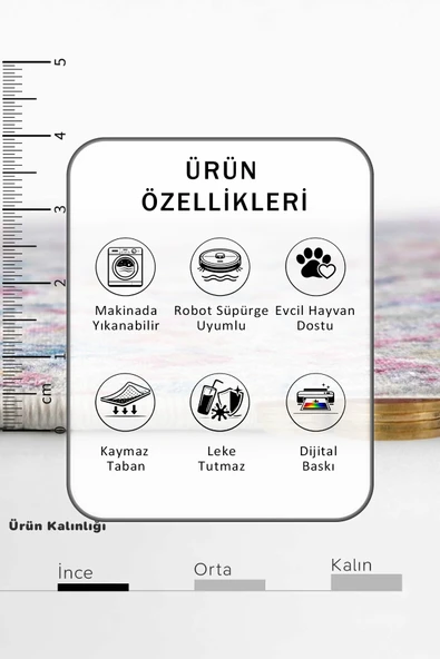 Yıkanabilir Yolluk - Resim 2