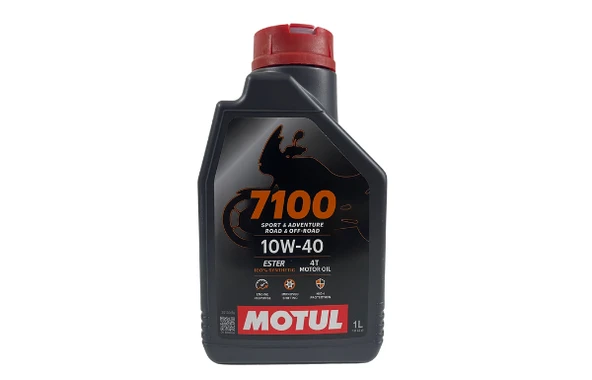 Motul 7100 10w-40 4t Sentetik Motosiklet Yağı 1 Litre ürün görseli 1