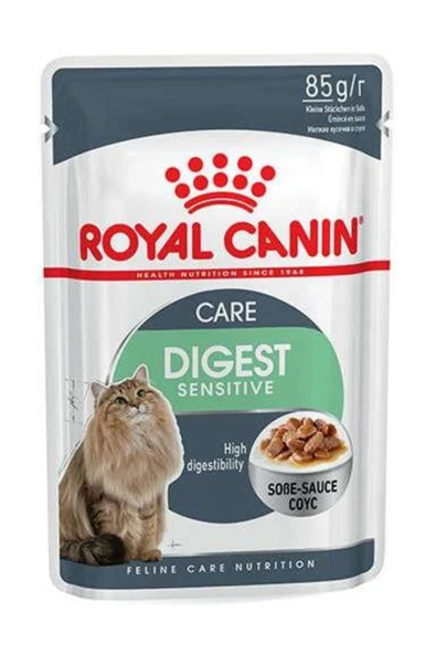 ROYAL CANİN DİGEST SENSİTİVE KEDİ YAŞ MAMASI 85GR ürün görseli 1
