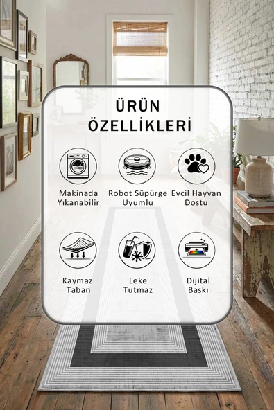 Yıkanabilir Yolluk - Resim 2