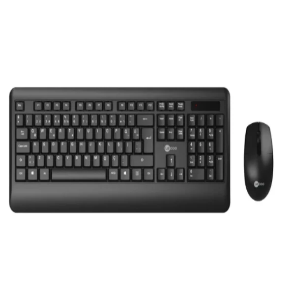 Lenovo Lecoo KW202 Siyah Kablosuz Klavye Mouse Seti ürün görseli 1